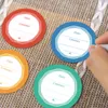 Autocollant rond étiquettes amovibles imperméables pour dossiers organisant des autocollants pour l'organisation de fournitures de bureau 4CM 1223179