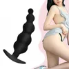 Sexo juguete de juguete juguete juguetes para hombres para hombres Juego para adultos adultos silicona tap￳n anal joyer￭a consolador de pr￳stata masajeador entrenador de balas