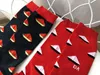Новые спортивные хлопковые чулки носки для женщин Fashion Vintage P Letter Design Design Sock Средние чулки рождественские подарки