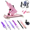 Sex Toy Massager Pink Automatic Machine Gun Masturbation Cup Dildo Vibrator Toys For Sex Toys Män Kvinnor Produktbutik