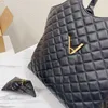 3pcs 이브닝 가방 여성 디자이너 토트 가방 대형 쇼핑 숄더 가방 핸드백 지갑 패션 Nubuck Genuine Leather Black Classic Lattice
