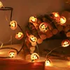 Str￤ngar 2m 20LED Halloween Pumpkin Ghost LED Light String Festival Bar Home Party Decor Prydnad f￶r leveranser