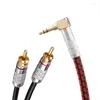 Fiber Optic Equipment Aux Cord Audiophile Audio Cable Stereo 3,5 mm Unbreakable bra f￶r iPhones iPads h￶rlurar smartphones bilar mp3