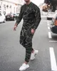 Spring Tracksuits Autumn Men's Tracksuit Lange Mouw T -shirt broek Set Fashion Suit oversized Streetwear Casual Clothing Outdoor Outfit 220930