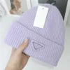 Gorro de grife Chapéu de luxo Boné de malha Crânio Inverno Unissex Caxemira Letras Casuais Ao ar livre Boné Chapéus de tricô