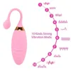 Toy Massager wibrujący zabawki seksualne wibrator dla kobiet 10 prędkości skoczy na jajko bezprzewodowe zdalne sterowanie anal bliźniaczką stymulację dla dorosłych produkty