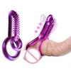 giocattolo Massaggiatore sessuale Acquista giocattoli del pene Vibratori del clitoride per le donne Stimolatore del clitoride Doppio anello del cazzo Dildo maschile Strapon Massaggio della pallottola Vibratore4DDH