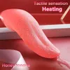 Seksspeeltje Stimulator Nieuw Ontwerp Tong Likken Verwarming g Spot Massager Clitoris Vibrator Clit Speelgoed voor Vrouwen Masturbator Winkel seksspeeltjes