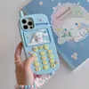 3D Kawaii Cute Cartoon giapponese custodie Anime Animal Dog Telefono Cassa del telefono per 14 13 12 11 Pro Xs Max Xr X 7 8 Puls SE 3 Soft Cover