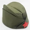 Berets Military Hat Russian Army Cap Green Camo Badge Women Men Sailor Stage Performance Cosplay Hats Chinese Boat