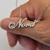 Halsketten mit Anhänger Mia Namensschild-Halskette, personalisierter Schmuck, Geschenke für Mutter, Tochter, Freundin, Geburtstag, Weihnachten, Party-Geschenk