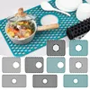 Table Mats Silicone Sink Protectors For Kitchen Mat Grid Bottom Of Farmhouse Stainless Steel Porcelain With Center Drain J7R2
