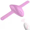 Vibrateurs portables réglables Massageurs Orgasm Masturbateur Clitoris Stimulator Remote Control Contrôle Adult Sex Toys1546232
