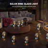 8-1 pc Solaire Pelouse Lumières LED Bougie Lampes Extérieur Jardin Décoration Lumière De Noël Paysage Éclat