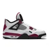 Heren Outdoor schoenen 4s jumpman 4 Pure Money Black Cat Bred Metallic Purple Bordeaux Cool Grey Thunder Loyal Blue heren Sport sneakers