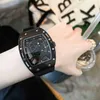 Multi-fonction Superclone De Luxe Hommes Mécanique Montres Richa Milles Montre-Bracelet Crâne Non Mécanique Montre Hommes Top Dix Marques Étudiant