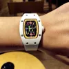 Bbr Factory RichasMille Reloj de pulsera de lujo de alta calidad Reloj mecánico Relojes Reloj de pulsera Diseñador Negocios Ocio Rm0701 Automático Cerámica Cinta blanca Wome