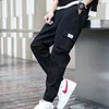 Pantalones de hombre 2022 Color sólido a cuadros para hombre Joggers Casual Multi Pocket Tooling estilo coreano ropa de lujo para hombre ropa de trabajo monos de trabajo