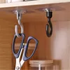 Hooks Rotary Hook Key Rack Coat Holder Door Storage K￶k Badrum V￤ggmonterad sj￤lvh￤ftande multifunktion Roterabel Hem Organiserar