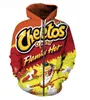 NOVO PSICEDÉLICO MENINAS MENINAS MENINAS PULLOVER HARAJUKU zíper mais novo Cheetos engraçado Stare Zip Hoodies Pripa de moletom masculino P0014