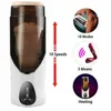 Sex Toy Masseur Avions Tasse Mâle Automatique Télescopique Aspiration Chauffage Fellation Masturbateur Vagin Orgasme Rapide Machine Hommes Toy1425029