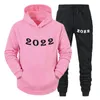 Men's Tracksuits Men's Sportswear Two Piece Set Autumn Winter Hooded Tracksuits Pullover Trousers Fashion Male Suit S4XL Men Clothing 220930
