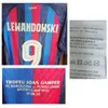 American College Football Wear 2022 Match Worn Player Issue Trofeu Joan Gamper LEWANDOWSKI Maillot Gavi F. de Jong Dembele Kounde con etiqueta de lavado Maillot SPorts Shirt