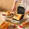 Ekmek Yapımcıları 650W Elektrikli Sandviç Yapımcısı Waffle Machine Tost Makinesi Tost Makinesi Baker Kahvaltı Takoyaki Krep Donutları Sandwichera ile 5 tabak