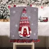 Stoelhoezen kerstachtige omslag cartoon slipcover decoratie comfortabel duurzaam anti-slip herbruikbaar voor vakantiefestivalfeestje