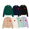 Designer Women's Chandes Fashion Love Letter Imprimer Sweater Cardigan Veste Automne / Hiver Nouveau cardigan Single Poit