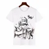 Camisetas de camisetas masculinas Camisa de trabalho Homens de manga curta casual Hataraku Saibou Cosplay Anime Tees