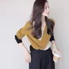 Womens Knits Tees Cashmere Sweater Colorblock Casual Pullover Knitwear Fashion 220930