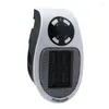 Filtar UK/EU Plug Portable Electric Heater Fan Digital Display Radiator för justerbar timerkamin