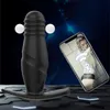 Massaggiatore per adulti nuovi giocattoli anali telescopici per uomini Butt Plug App Bluetooth Massaggio alla prostata Dildo Vibratore Donna Adulto 18 Gay