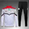 Men's Tracksuits Palestine White And Black Shirt Coat Training Tracksuit T Survetement Sets Kits