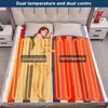 Dekens winter elektrische dekenverwarming fleece beveiliging verwarmde kussens temperatuurregeling gestreepte warmer 9 versnellingen verstelbaar