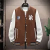 Sportjacka trend ny knapp avslappnad kappa rund nacke cardigan baseball uniform 2022 fj￤der och h￶st tidvattnet m￤rke kl￤der