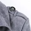 Men039S Trench Coats Winter Coat Male Long Casual Double Breasted Epaulet Imitatedeersskin Fashion High Quality Plus Isze S6XL7621949