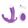 Brinquedo sexual massageador borboleta vestível vibrador brinquedos sem fio para mulheres ponto g clitóris estimular controle remoto calcinha vibratória brinquedo sexual