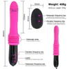 Sex Toy Massager fj￤rrkontroll Stor dildo vibratorer teleskopiska automatiska maskiner vuxna produkter med sugkopp erotisk leksak f￶r kvinna