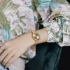 Zegarek dla małych złotych zegarek 2022 Moda zwykły prosty projekt luksusowy kwarcowy prezent na imprezę zaręczynową