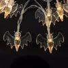Cordes Style 20 LED chauve-souris guirlandes lumineuses lampe Halloween fée fête jardin fenêtre suspendus décor