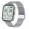 الساعات الذكية SmartClock Smartwatch Full Touch Sport Litness Tracker Bluetooth Call Women for Android Remote Control
