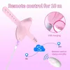 Massageador de brinquedos sexuais que vendem o estimulador de controle remoto sem fio estimulador de clitóris vestível Panti Women Toys Butterfly Vibrator1328363