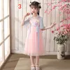 Mädchen Kleider Kinder Kleid Chinesischen Stil Tang Ancient Hanfu Mädchen Casual