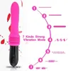 Sexleksaksmassör upp och ned rörelsemaskin kvinnlig dildovibrator Kraftfull handfri automatisk penis med sugkoppsleksaker för kvinnor