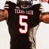 Texas Tech TTU 대학 축구 유니폼 Donovan Smith Behren Morton Tahj Brooks SaRodorick Thompson Myles Price Jerand Bradley Nehemiah Martinez I Loic Fouonji