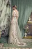 Mutter der Braut Kleider ärmellose Hof Zug gegen Nackenboden durchschnittliche Größe Hochzeit Gastkleid Elegance Mermaid