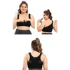 Yoga Outfit Fitness Clothes Shockproof Stereo Gathered Shaped Correction Posture Vest Beauty Back Bra Breast Running Underwear Women