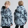 Giacche da sci Giacca da sci per bambini Ragazzo ispessimento Tuta per bambini calda Snowboard da esterno resistente al freddo Abbigliamento invernale impermeabile antivento